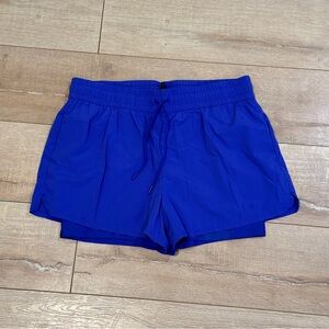 Women’s Spyder, athletic shorts, blue, XL